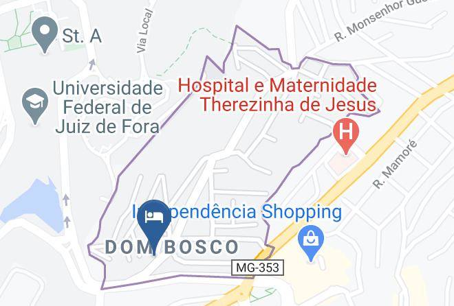 Juiz De Fora - Pousada Cidade Alta Maps