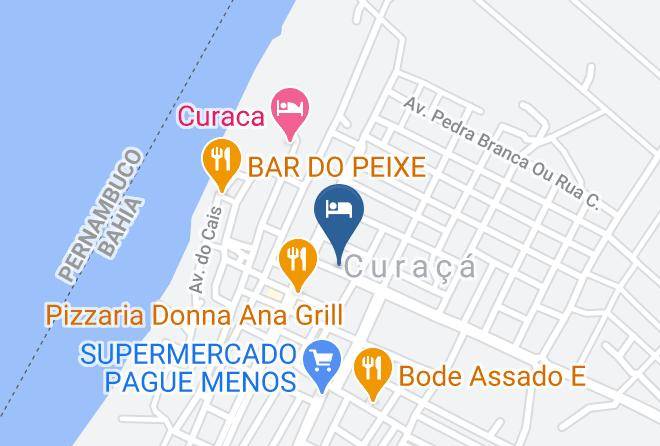 Curaca - Pousada Cidade Maps