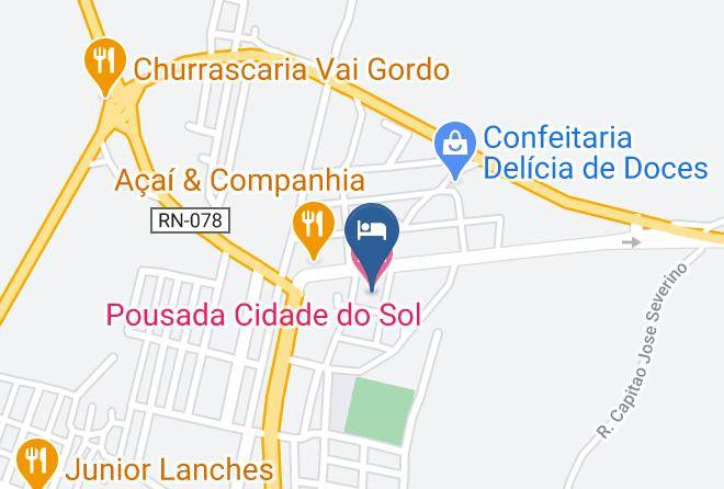 Patu - Pousada Cidade Do Sol Maps