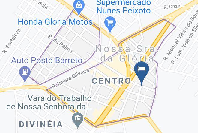 Nossa Senhora Da Gloria - Pousada Cinco Irmaos Maps