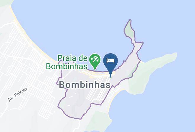 Bombinhas - Pousada Clara Manha Maps