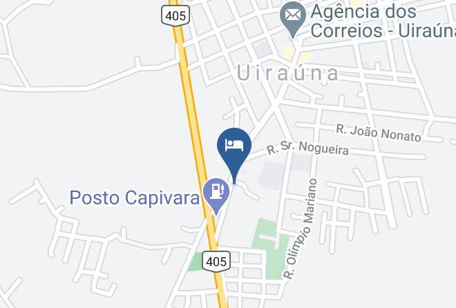 Uirauna - Pousada Coco Verde Maps