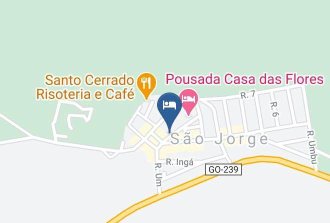 Alto Paraiso De Goias - Pousada Coite Maps
