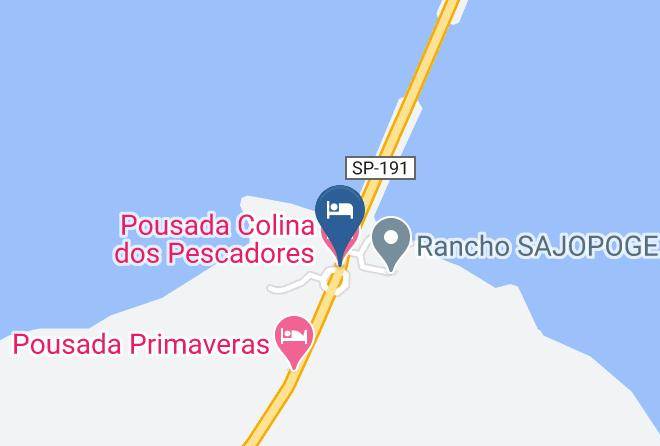 Anhembi - Pousada Colina Dos Pescadores Maps