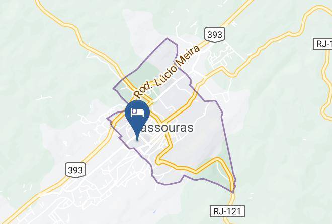 Vassouras - Pousada Colina Verde Maps