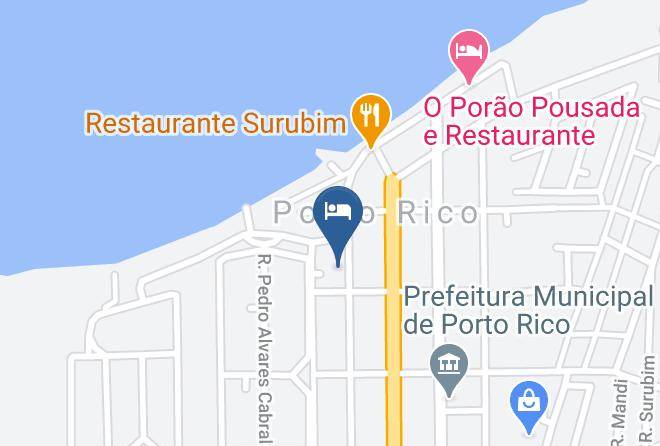 Porto Rico - Pousada Colombo Maps