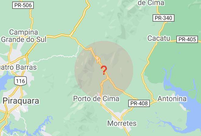 Morretes - Pousada Colonia Orlei Porcides Maps