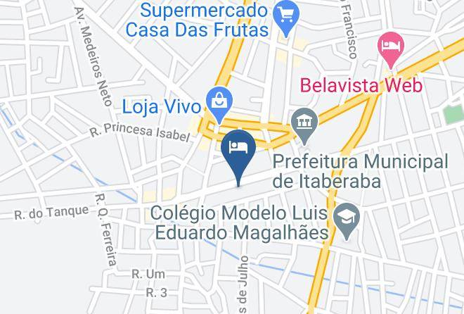 Itaberaba - Pousada Colonial Maps