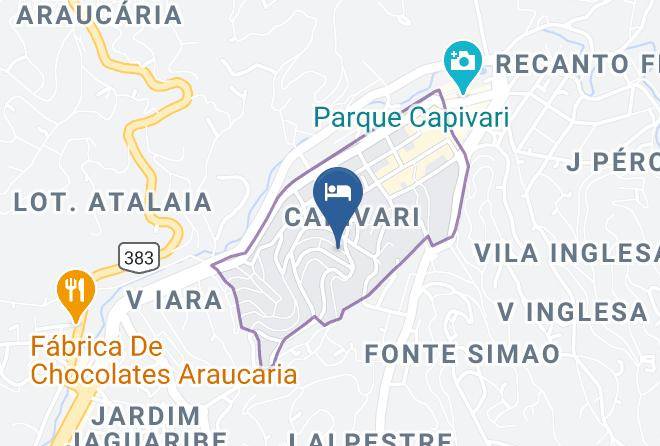 Campos Do Jordao - Pousada Condado Brasileiro Maps