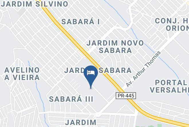 Londrina - Pousada Conquista Maps