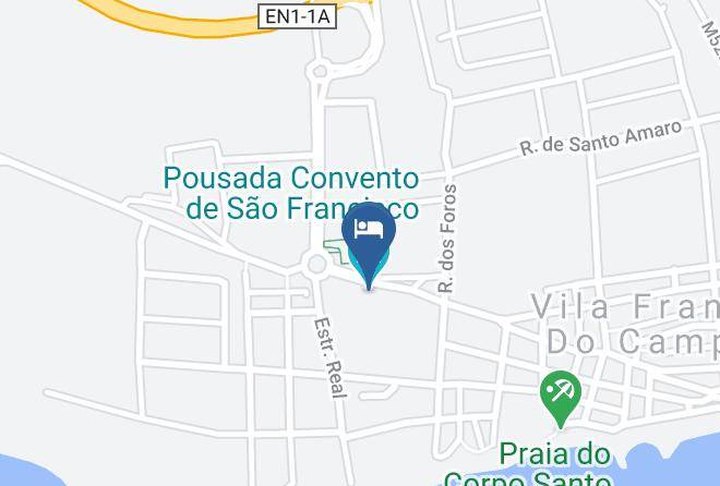 Vila Franca Do Campo - Pousada Convento De Sao Francisco Maps