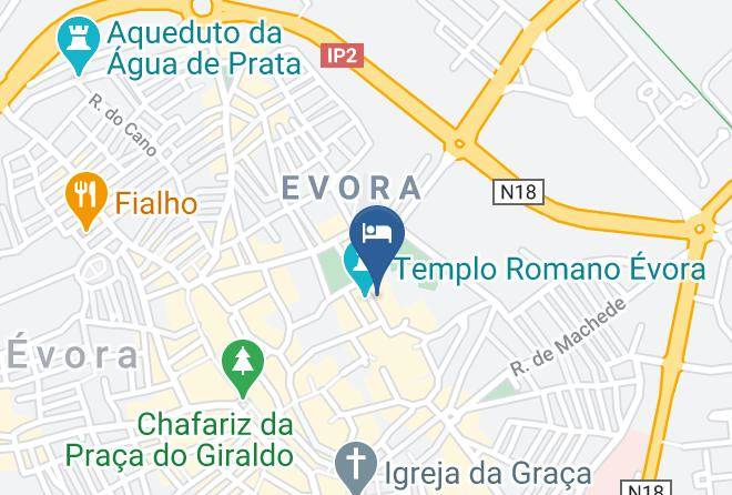 Sao Mamede - Pousada Convento Evora Maps