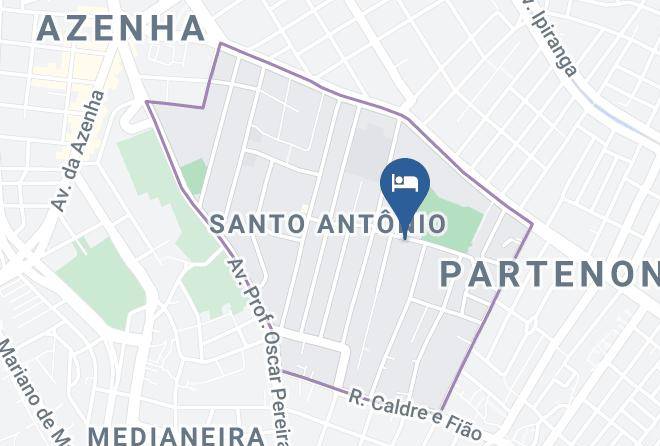 Porto Alegre - Pousada Convento Sao Lourenco Maps