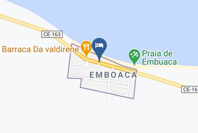 Trairi - Pousada Corais Do Mar Maps
