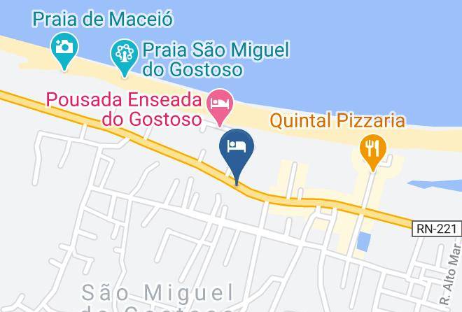 Sao Miguel Do Gostoso - Pousada Corais Dos Arrecifes Maps