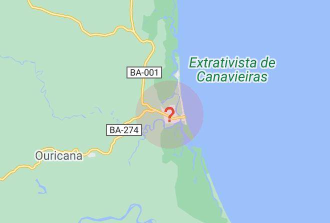 Canavieiras - Pousada Corona Ferria Maps