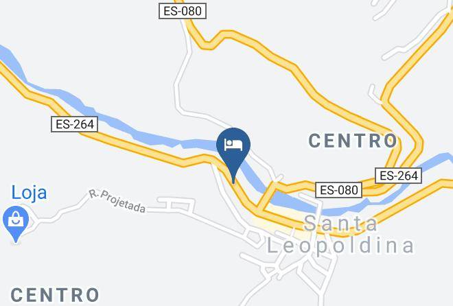 Santa Leopoldina - Pousada Corredeiras Maps