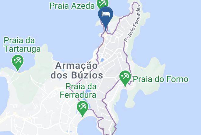 Buzios - Pousada Corsario Buzios Maps