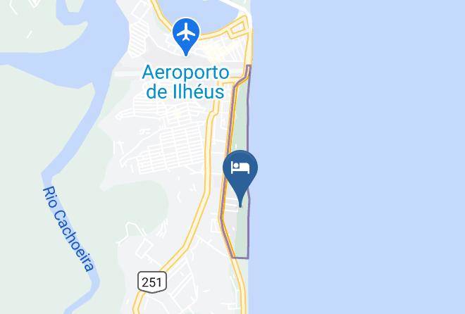 Ilheus - Pousada Costa Do Cacau Maps