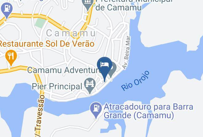 Camamu - Pousada Costa Do Dende Maps