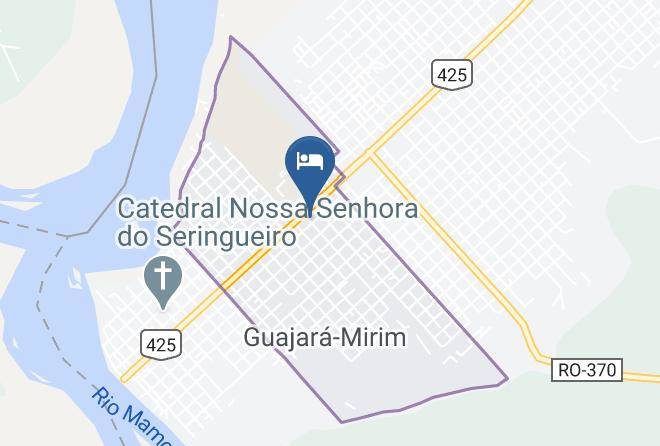 Guajara Mirim - Pousada Costa Maps