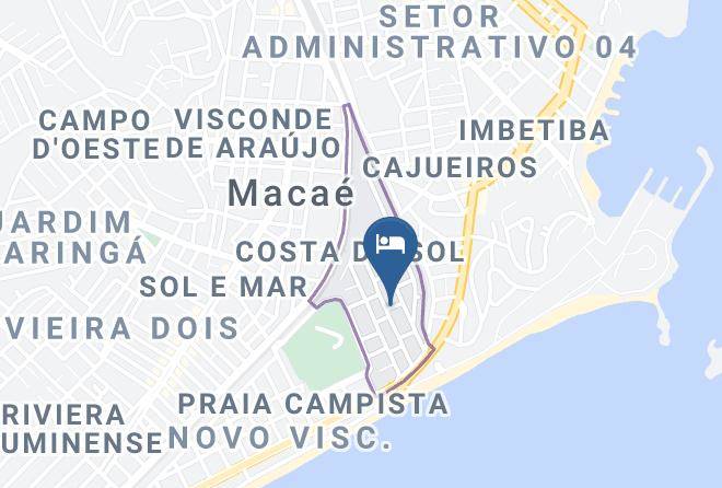 Macae - Pousada Costa Rica Macae Maps