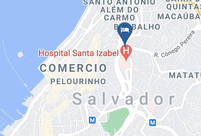Salvador - Pousada Costajunior Maps