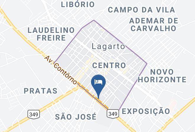 Lagarto - Pousada Cota Maps