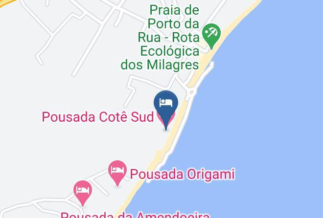 Sao Miguel Dos Milagres - Pousada Cote Sud Maps
