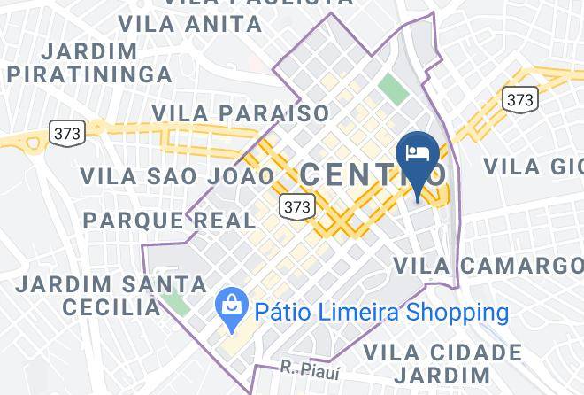 Limeira - Pousada Cristal Limeira Maps