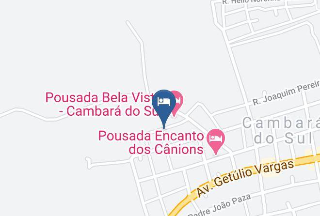 Cambara Do Sul - Pousada Cristal Serra Maps
