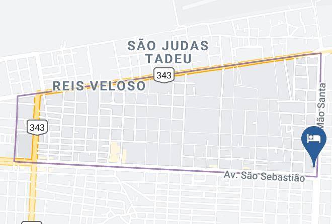 Parnaiba - Pousada Cristo Rei Maps