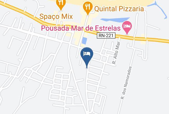 Sao Miguel Do Gostoso - Pousada Cruzeiro Sul Maps