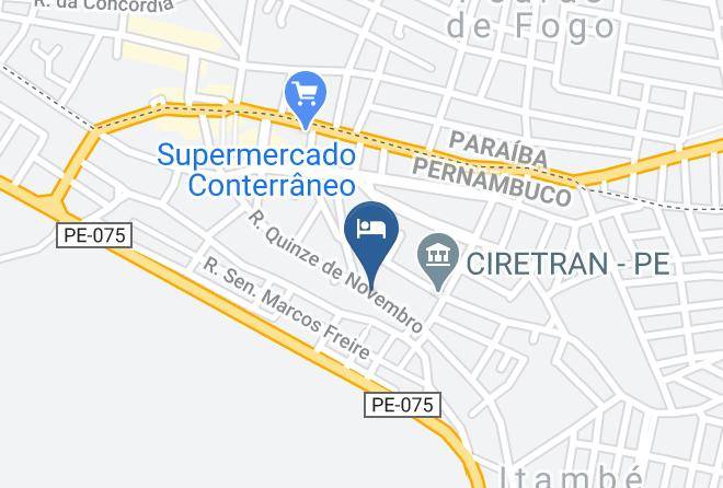 Tambe - Pousada Cruzeiro Maps