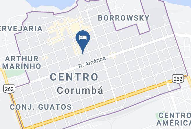 Corumba - Pousada Cuiaba Maps