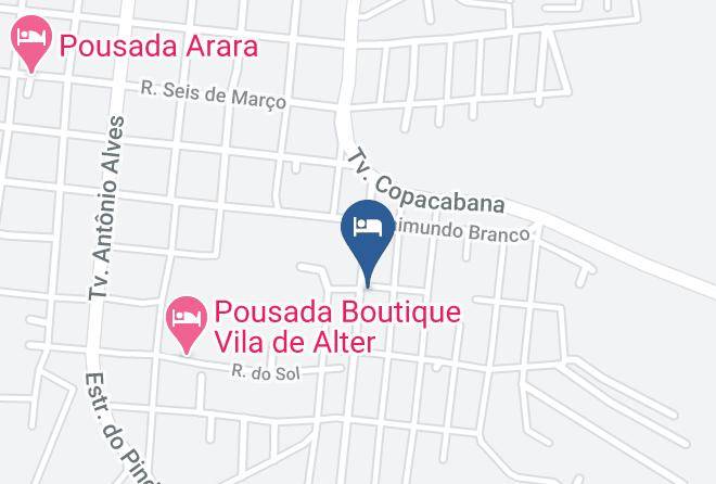 Santarem - Pousada Cunhanta Maps