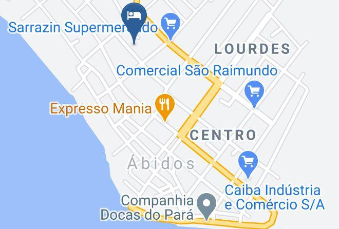 Obidos - Pousada E Restaurante Curio Maps