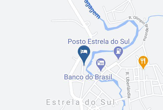 Estrela Do Sul - Pousada D'bagagem Maps