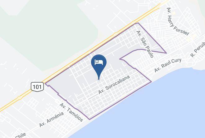 Itanhaem - Pousada D'ibiza Maps