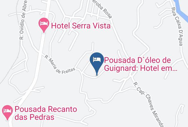 Tiradentes - Pousada Cortina De Folhas Maps