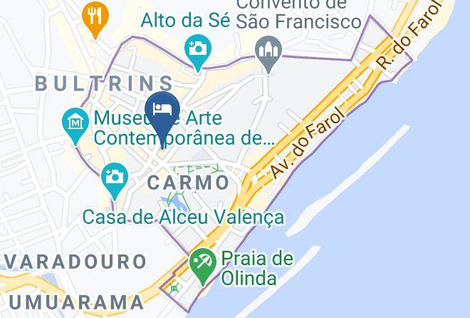 Olinda - Pousada D'olinda Maps