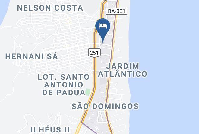 Ilheus - Pousada Da Ale Maps