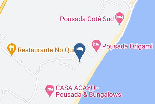 Sao Miguel Dos Milagres - Pousada Da Amendoeira Maps