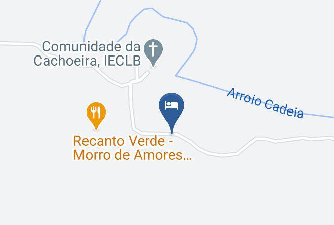 Morro Redondo - Pousada Da Cachoeira Maps