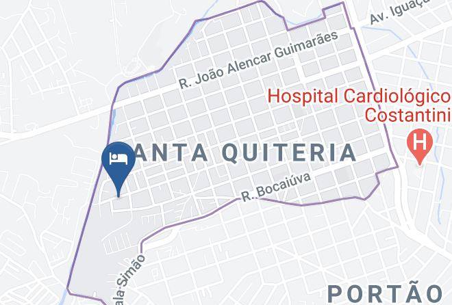 Curitiba - Pousada Da Celia Maps
