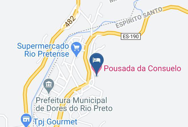 Divisa - Pousada Da Consuelo Maps