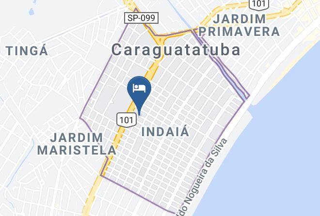 Caraguatatuba - Pousada Da Cris Caragua Maps