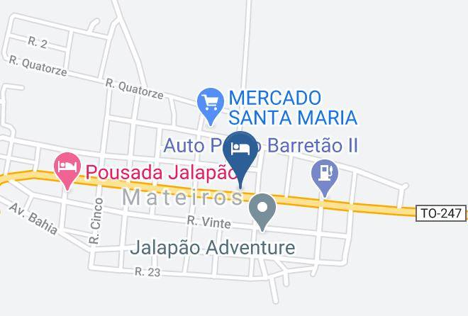 Mateiros - Pousada Da Dina Maps