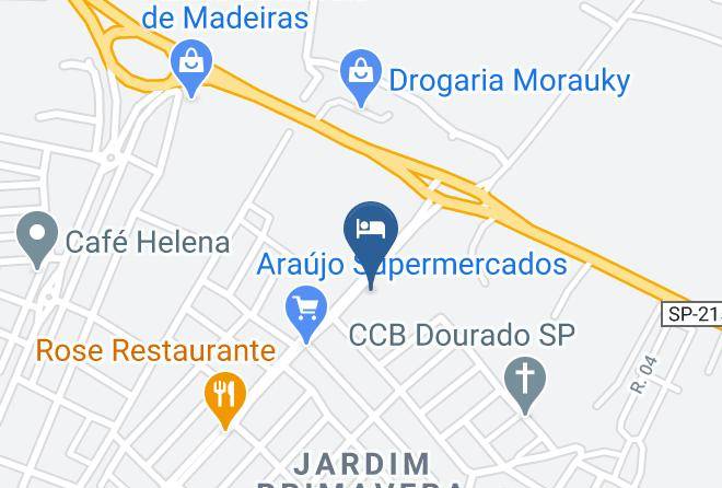 Dourado - Pousada Da Eco Maps