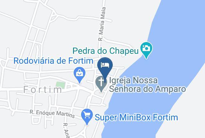 Fortim - Pousada Da Eva Maps